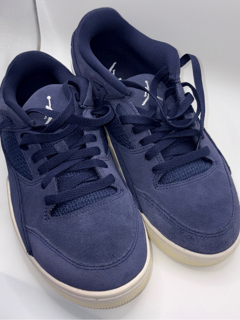 Jordan Flight Court Obsidian Navy Blue Suede Men’s Size 6 HF3255-401 NWOB